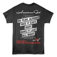 thumbnail image 3 of Tom Petty American Girl Men's T Shirt (Charcoal, AdultS), 3 of 3