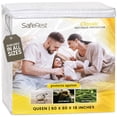 thumbnail image 1 of Protector de colchón SafeRest impermeable tamaño queen, 1 of 7
