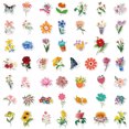 thumbnail image 3 of 100 Pegatinas Stickers Calcomanías Tema Flores, Mariposas, 3 of 5