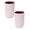 Z--Pink 2PCS, variant on MOQIN Bathroom Tumbler Toothbrush Cups, 4.13 in Toothbrush Holder, Bathroom Cup Set, Tooth Brushing Tumbler, Reusable Bathroom Drinking Cup Rinsing Cups