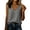 # Gray, variant on Tank Top for Women Loose Fit High Neck Sleeveless Button Down Tops Casual Hollow Out Eyelet Summer Flowy Cami Shirts Blouse