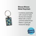 thumbnail image 2 of Earth Abstract Background Metal Rectangle Keychain, 2 of 7