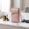 thumbnail image 5 of Dongrere Wallet Cell Phone Purse Crossbody Bag with Credit Card Slots Purse PU leather Zipper Adjustable Strap, 4.5x7.5 Inch, Pink, 5 of 8