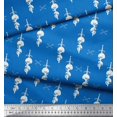 thumbnail image 3 of Soimoi Rayon Fabric Sword,Crossbone & Skull Halloween Print Sewing Fabric Yard 42 Inch Wide, 3 of 3