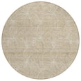 thumbnail image 2 of Addison Rugs Chantille Indoor/Outdoor Transitional Geometric Beige Washable Round Rug, 8' x 8', 2 of 6