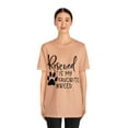 thumbnail image 2 of Women's Dog Rescue Shirt Who Rescued Who T-Shirt  Dog Rescue Gift, 2 of 4