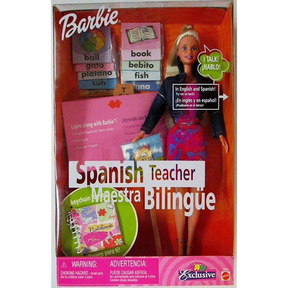 spanish teacher barbie