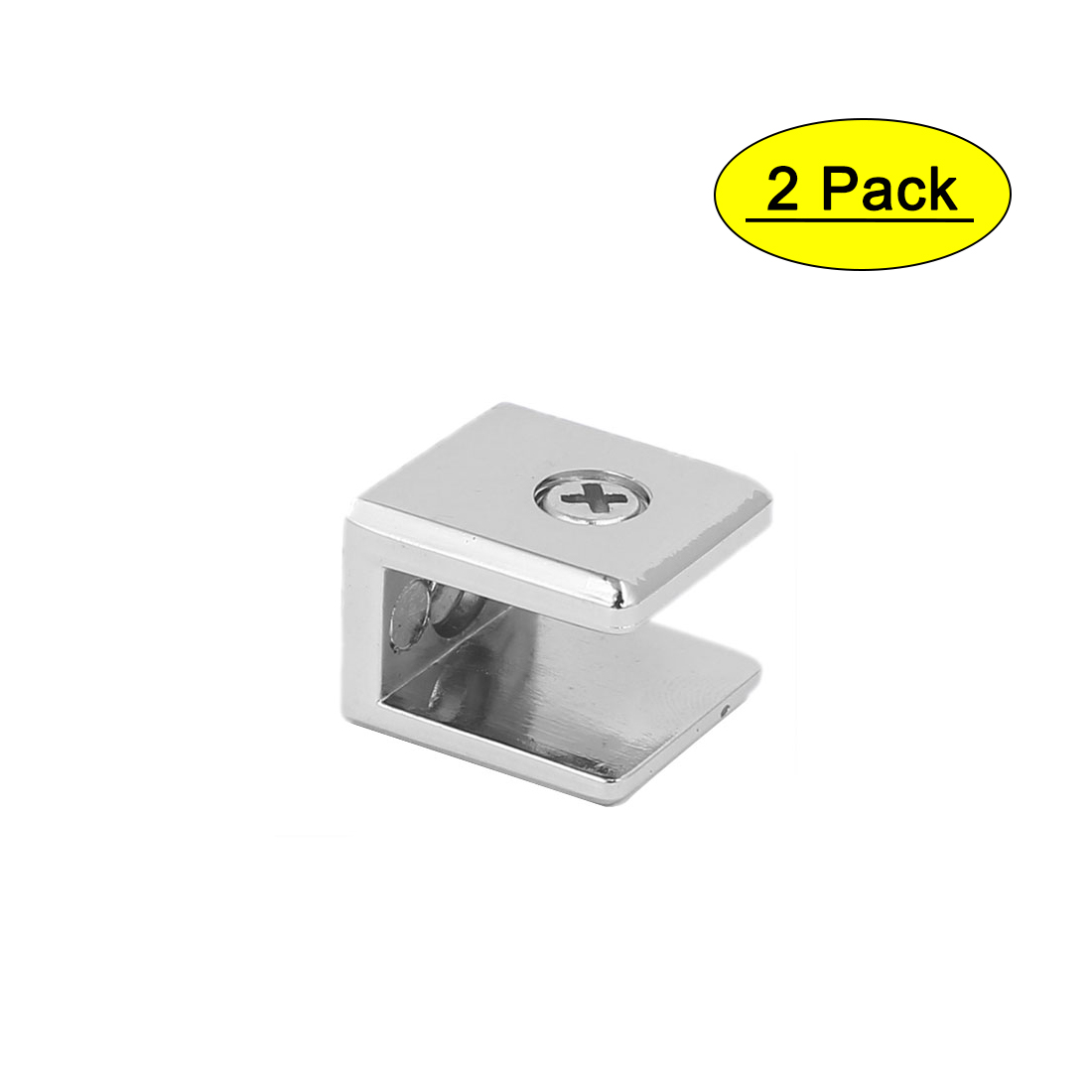 Zinc Alloy Wall Mounted Adjustable Glass Shelf Clip Clamp Bracket