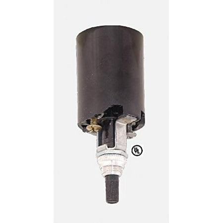 Bottom Turn Knob Socket - Bakelite Socket Fixture W/Bottom Turn Knob, Import Brand, Bakelite Socket Fixture w/Bottom Turn Knob By B&P Lamp