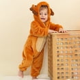 thumbnail image 6 of OJSFQUFP Baby Cos Clothes Kids Toddler Infant Hooded Romper Jumpsuit Halloween Cos Trick-or-Treat Outfits, 6 of 8