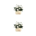 thumbnail image 3 of Billuyoard Simulación de bonsái, macetas artificiales, flores falsas, plásticos, cerámica de seda, accesorios para el hogar, plantas de tipo 6 2piezas, 3 of 6