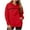 Red, variant on larppty Cat Pouch Hoodie for Women Oversized Sweatshirts Kitten Dog Pet Carrier Zipper Pocket Cozy Fashion Tops Clothes (Black, L)