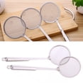 thumbnail image 4 of 1 PCS Stainless Steel Fine Mesh Oil Strainer Flour Strainer Hot Pot Colander Foam Scoop Skimmer Spoon Kitchen Tools, 4 of 6