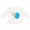 AA-White, variant on Inktastic Adorable Blue Snail Boys or Girls Long Sleeve Toddler T-Shirt