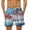 AB8 Sky Blue, variant on Mens Swim Trunks American Flag Patriotic Swim Shorts July 4Th Breathable Comfortable Water Activities Bathing Suit