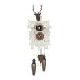 thumbnail image 1 of Quartz Cuckoo Clock 5 leaves, head of a deer, 1 of 1