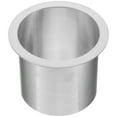 thumbnail image 3 of Shisuyan Drop-in Trash Chute Stainless Steel Round Countertop Waste Trash Chute Grommet, 3 of 8
