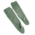 thumbnail image 5 of Segolike Plush Leg Warmer Slipper Stockings, Long Tube Knee Socks, Warm Thick Thigh High Socks, Womens Knee High Socks for Living Room Green, 5 of 8