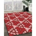 thumbnail image 2 of Ahgly Company Indoor Rectangle Patterned Love Red Area Rugs, 3' x 5', 2 of 6