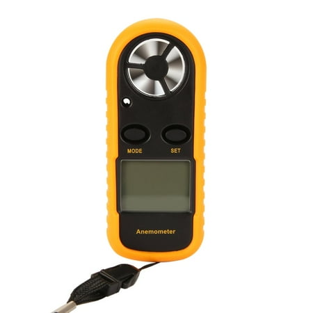 Smart D igital LCD Anemometer Air Wind Speed Gauge Test Temperature Thermometer