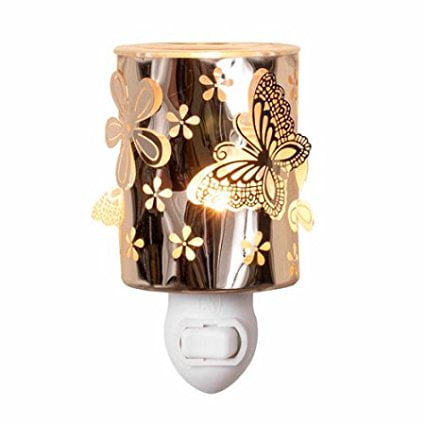 Wax Warmer Butterfly Design Uses One 15W Lightbulb
