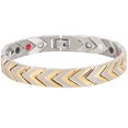 thumbnail image 3 of Magnet Bracelet Magnetic Therapy Bracelet Healthy Care Bracelet Stainless Steel Bracelet Therapy Bracelet Stainless Steel Magnet Bracelet Pain Relief Magnetic Therapy Bracelet For ANGGREK GF1411, 3 of 8