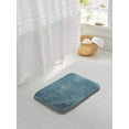 thumbnail image 2 of Bath Rug for Bathroom Non Slip Bathroom Mat (20 x 32, Slate) Water Absorbent Soft Microfiber Shaggy Bathroom Rug Machine Washable Bath Mat for Bathroom Thick Plush Shower Mat, 2 of 6