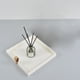 thumbnail image 2 of Bandeja de servir Bandeja para servir de 8x8 pulgadas con de material cuero Moderno Elegante Simple Creativo Resistente decorativo para cosméticos Misceláneas Magideal Bandeja de servir, 2 of 7