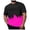 A-Hot Pink182, variant on JAJAHO Mens Short Sleeve T Shirt Plus Size Loose Fit Fashion Casual 3D Printed Crew Neck Color Block T-Shirts Graphic Tee Comfortable Tops
