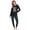 Mom, variant on Christmas Family Pajamas Matching Set - 2 piece Black MERRY and BRIGHT Print Long Sleeve Top and Pants Outfit, Funny Cartoon Family Christmas Pajamas for Christmas Eve for 2XL Pjs