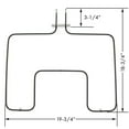 thumbnail image 4 of Range Oven Bake Element Replaces For Kenmore 790.74503990 790.9513302 790.46109300 790.75503207 790.74503992 790.45062401 790.46572400 790.46994103, 4 of 5
