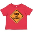 thumbnail image 3 of Inktastic Kid at Work Construction Sign Boys or Girls Toddler T-Shirt, 3 of 5