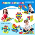 thumbnail image 4 of Bloques de construcción magnéticos Pairez Toys para niños pequeños (24 unidades), 4 of 7