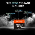 thumbnail image 6 of Rexing C2 Pro 4K Dual Dash Cam with Front & Rear 4K, 5GHz Wi-Fi, Parking Mode, 32GB Card, 6 of 7