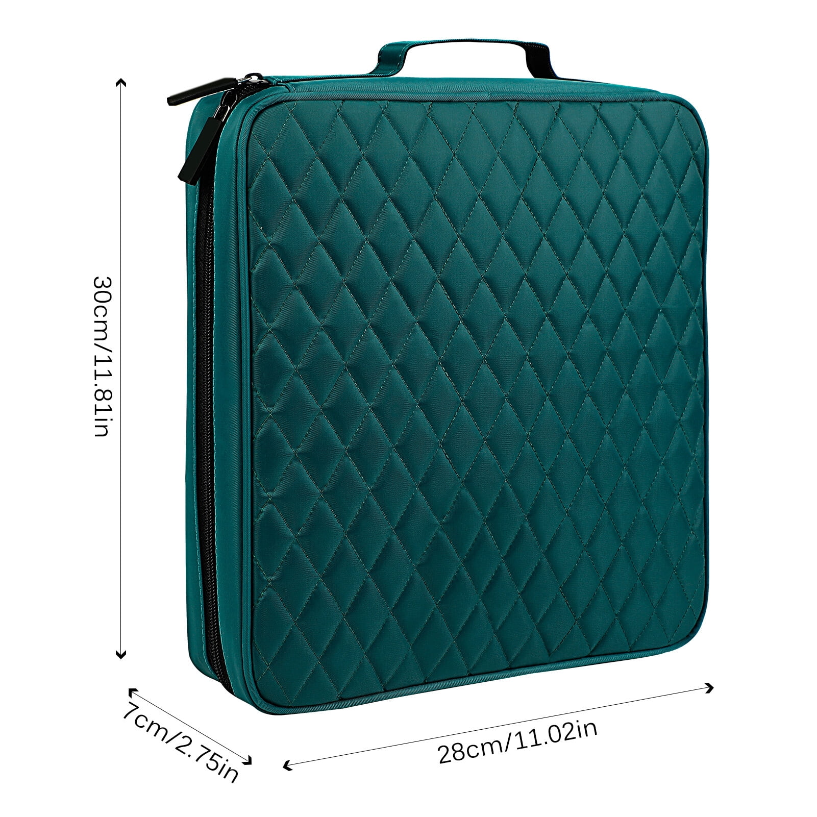 CD Case 160 Capacity Nylon Heavy Duty DVD Holder CD Organizer CD Storage Case