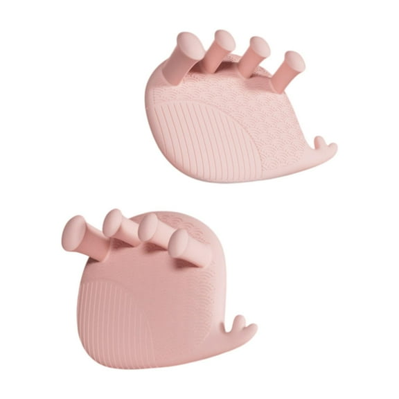 TOOYFUL Toe Separator Arch Finger Dividers Small Toe Stretcher Forefoot Pads Pink