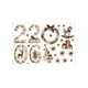 thumbnail image 2 of Adornos navideños, adornos navideños, regalos navideños, pegatinas digitales navideñas para ventanas de centros comerciales, calcomanías removibles para ventanas, pegatinas de plástico., 2 of 6