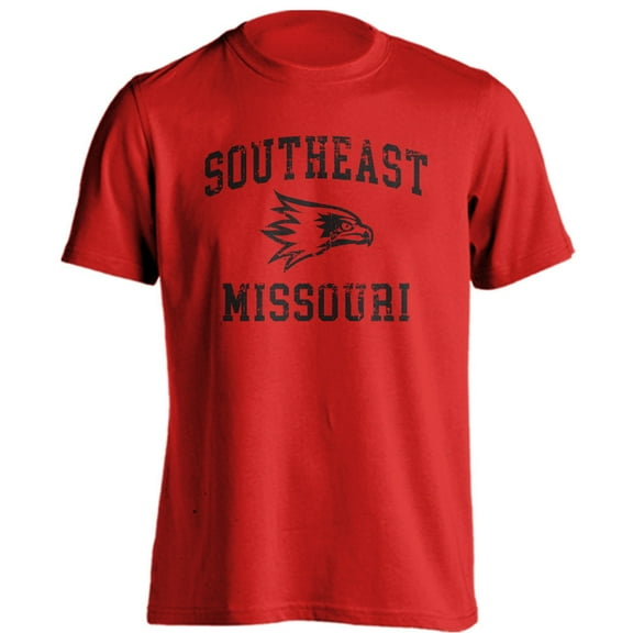 Southeast Missouri State University Redhawks Distressed Retro Short Sleeve T-Shirt