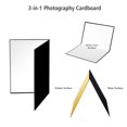 thumbnail image 4 of 3 Colors Photography Reflector Board Sheet Cardboard Light Diffuser for Still Life Jewelry Cosmetics Food Photography with Foldable Design Compact Size, 4 of 6
