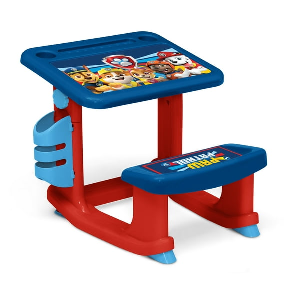 PAW Patrol Draw and Play Desk with Markers and Coloring Pages (10 Count)