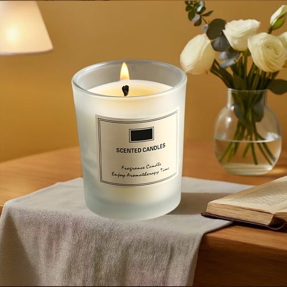 Gqtwoy Aromatherapy Candles, Decorative Candles for Home, Long Burning Scented Candle Gift for Women, Perfect Holiday Gift for Friends, Stress Relief and Relaxation Decor