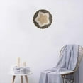 thumbnail image 5 of Wall Basket Decor Boho Wall Hanging Decor Rattan Wall Decor Flat Round Wicker Woven Macrame Tapestry Wall Basket Serving Tray Art Handmade Set For Room Bedroom Living Room,1×Wall Basket Decoration, 5 of 5