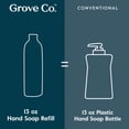 thumbnail image 5 of Grove Co. Gel Hand Cleaner, Hydrating Hand Soap Refill, 100% Natural Lemon & Eucalyptus Scent, 13 Oz, 5 of 7