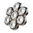 thumbnail image 2 of E-SHAVER  Mens 7 Blade Razor Replacement Shaving Heads Floating Washable Electric 7D Shavers Trimmers Kit Cutter Blades, 2 of 13