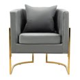thumbnail image 2 of Marquet Upholstered Barrel Chair, 2 of 9