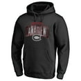 thumbnail image 2 of Men's Black Montreal Canadiens Arch Smoke Pullover Hoodie, 2 of 3