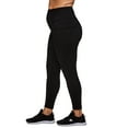 RBX Active Women's Plus Size Full Length High Waist Fleece Lined