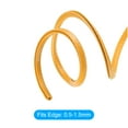 thumbnail image 3 of Uxcell Orange U Shape Rubber Fits 0.5 to 1.5mm Edge 14.76Ft/4.5Meter Edge Trim, 3 of 7