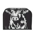 thumbnail image 2 of Fotbe Floral Cow Silhouette for Four Slice Toaster Cover, Fingerprint Protector, Super Soft Appliance Cover And Dust Cover,Bread Dust Cover & Fingerprint Protection, 2 of 7