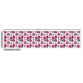 thumbnail image 3 of Floral Fabric by the Yard, Repetitive Watercolor Style Hibiscus Flowers Bouquet Arrangements, Decorative Upholstery Fabric for Chairs & Home Accents, Pale Taupe Dark Magenta by Ambesonne, 3 of 5